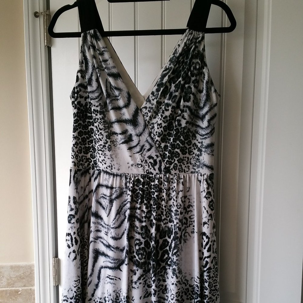 Janine Animal Print Dress